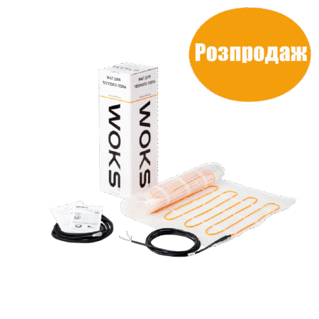 Нагрівальний мат WOKS 160Вт